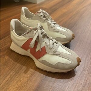 Red New Balance 327 Sneakers!